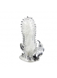 Насадка-удлинитель с пупырышками, усиками и вибрацией - Baile - в Воронеже купить с доставкой