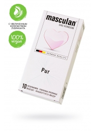 Супертонкие презервативы Masculan Pur - 10 шт. - Masculan - купить с доставкой в Воронеже