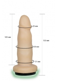 Телесная насадка Harness - 13,3 см. - LOVETOY (А-Полимер) - купить с доставкой в Воронеже