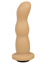 Телесная рельефная насадка Harness - 15,9 см. - LOVETOY (А-Полимер) - купить с доставкой в Воронеже