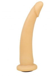 Телесная гладкая насадка-фаллоимитатор Harness - 20 см. - LOVETOY (А-Полимер) - купить с доставкой в Воронеже