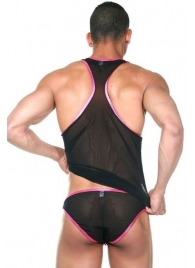 Мужской комплект белья: майка-борцовка и трусы-слипы - La Blinque купить с доставкой