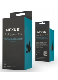 Анальный набор Nexus Anal Beginner Kit: пробка, душ и шарики - Nexus Range