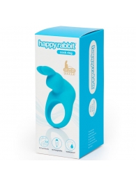 Голубое эрекционное виброкольцо Happy Rabbit Rechargeable Rabbit Cock Ring - Happy Rabbit - в Воронеже купить с доставкой