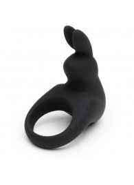 Черное эрекционное виброкольцо Happy Rabbit Rechargeable Rabbit Cock Ring - Happy Rabbit - в Воронеже купить с доставкой