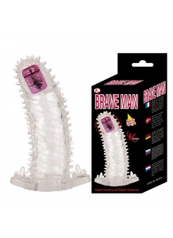 Насадка-удлинитель с пупырышками, усиками и вибропулькой - Baile - в Воронеже купить с доставкой