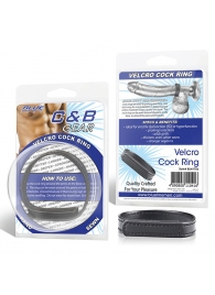 Кольцо на пенис из искусственной кожи на липучке VELCRO COCK RING - 5 см. - BlueLine - в Воронеже купить с доставкой