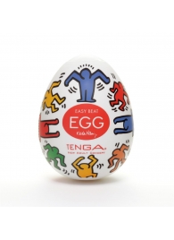 Мастурбатор-яйцо Keith Haring EGG DANCE - Tenga - в Воронеже купить с доставкой