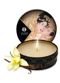 Массажная свеча Vanilla Fetish с ароматом ванили - 30 мл. - Shunga - купить с доставкой в Воронеже