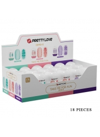 Набор из 18 мастурбаторов Take me for Fun - Baile - в Воронеже купить с доставкой