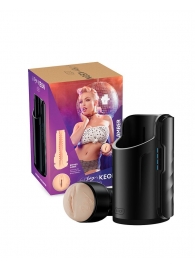 Телесный интерактивный мастурбатор-вагина Kiiroo Keon Combo Set Feel Britney Amber - Kiiroo - в Воронеже купить с доставкой