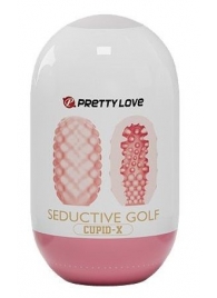 Розовый мастурбатор-яйцо Seductive Golf - Baile - в Воронеже купить с доставкой