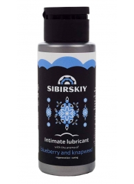 Пролонгирующий интимный лубрикант SIBIRSKIY с ароматом черники и василька - 100 мл. - Sibirskiy - купить с доставкой в Воронеже
