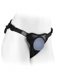 Черные трусики для страпона Body Dock SE на регулируемых ремнях - Pipedream - купить с доставкой в Воронеже