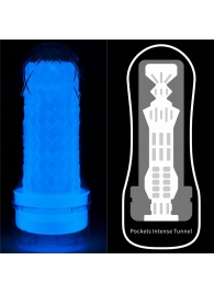 Светящийся в темноте мастурбатор Lumino Play Masturbator Pocketed - Lovetoy - в Воронеже купить с доставкой