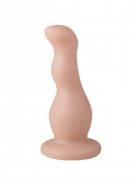 Телесный стимулятор простаты с изгибами - 13,5 см. - LOVETOY (А-Полимер) - в Воронеже купить с доставкой