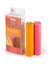 Набор из 2 БДСМ-свечей To Heat Up - Lola Games - купить с доставкой в Воронеже