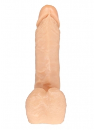 Телесный фаллоимитатор-насадка для трусиков с плугом - 16 см. - LOVETOY (А-Полимер) - купить с доставкой в Воронеже