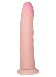 Фаллоимитатор с венками ART-Style №31 на присоске - 20,5 см. - Art-Style