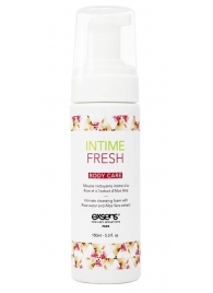 Органическая интимная очищающая пенка Intime Fresh - 150 мл. - Exsens - купить с доставкой в Воронеже
