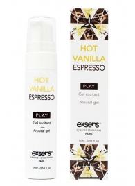 Возбуждающий гель Hot Vanilla Espresso Arousal Gel - 15 мл. - Exsens - купить с доставкой в Воронеже