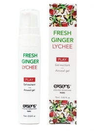 Возбуждающий гель Fresh Ginger Lychee Arousal Gel - 15 мл. - Exsens - купить с доставкой в Воронеже