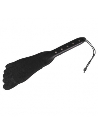 Чёрная хлопалка-ступня - 34,5 см. - Sitabella - купить с доставкой в Воронеже