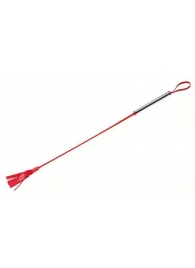 Красный латексный стек с лентами - 62 см. - Sitabella - купить с доставкой в Воронеже