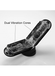 Черный мастурбатор Tenga Flip Zero Gravity с вибрацией - Tenga - в Воронеже купить с доставкой