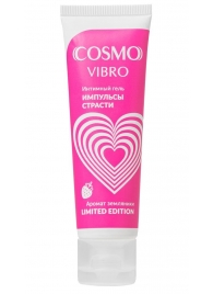 Возбуждающий гель на водно-силиконовой основе Cosmo Vibro с ароматом земляники - 50 гр. - Биоритм - купить с доставкой в Воронеже