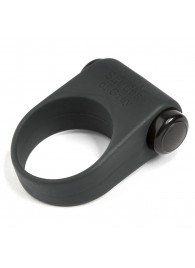 Серое эрекционное кольцо с вибрацией Feel It, Baby! - Fifty Shades of Grey - в Воронеже купить с доставкой