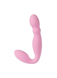 Розовый безремневой вибрострапон - 17,8 см. - SHEQU - купить с доставкой в Воронеже