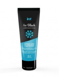 Лубрикант на водной основе Ice Black с ледяным эффектом - 50 мл. - INTT - купить с доставкой в Воронеже