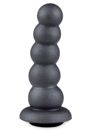 Серая насадка-ёлочка PLATINUM 4,5’’ - 12,5 см. - LOVETOY (А-Полимер) - купить с доставкой в Воронеже