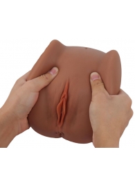 Мастурбатор Black Beauty - вагина и анус - S-HANDE - в Воронеже купить с доставкой