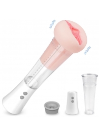 Автоматическая вакуумная помпа с реалистичной мягкой вставкой Max Kit - S-HANDE - в Воронеже купить с доставкой