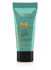 Съедобный интимный гель Orgie Lube Tube Cocktail Pina Colada - 50 мл. - ORGIE - купить с доставкой в Воронеже