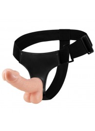 Фаллоимитатор-реалистик на трусиках - 18 см. - Baile - купить с доставкой в Воронеже