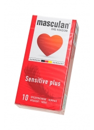 Презервативы Masculan Sensitive plus - 10 шт. - Masculan - купить с доставкой в Воронеже