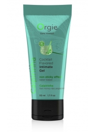 Съедобный интимный гель Orgie Lube Tube Cocktail Caipirinha - 50 мл. - ORGIE - купить с доставкой в Воронеже