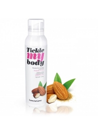 Массажная хрустящая пенка Tickle My Body Sweet Almonds с ароматом миндаля - 150 мл. - Love to Love - купить с доставкой в Воронеже