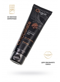 Интимный гель на водной основе Lube Tube Chocolate с шоколадным вкусом - 100 мл. - ORGIE - купить с доставкой в Воронеже