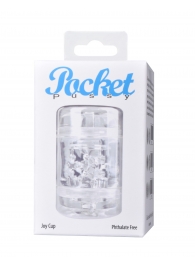 Прозрачный двусторонний мастурбатор Joy Cup - вагина и рот - Erokay - в Воронеже купить с доставкой