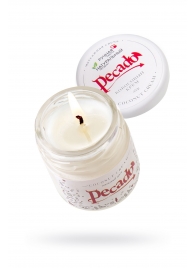 Массажная свеча Сoconut Cream - 35 мл. - Pecado - купить с доставкой в Воронеже