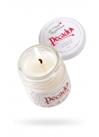 Массажная свеча Tobacco Vanilla - 35 мл. - Pecado - купить с доставкой в Воронеже