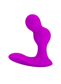 Лиловый вибростимулятор простаты Terrance с пультом ДУ - Baile - в Воронеже купить с доставкой