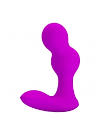 Лиловый вибростимулятор простаты Terrance с пультом ДУ - Baile - в Воронеже купить с доставкой