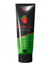 Смазка на водной основе с ароматом клубники Strawberry Lubricant - 100 мл. - INTT - купить с доставкой в Воронеже