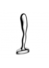 Стальной стимулятор простаты Stainless Steel Prostate Plug - 11,5 см. - b-Vibe - в Воронеже купить с доставкой