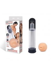 Автоматическая вакуумная помпа-мастурбатор Blowjob Auto Sucker Penis Enlarger Pump - Lux Fetish - в Воронеже купить с доставкой